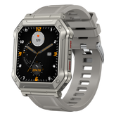 EIGIIS 1.9-inch Military H31 Smart Watch with Text and Call(Answer/Dial), Rugged Smart Watch with Heart Rate and Blood Oxygen Monitor, Outdoor Tactical Bluetooth Smart Watches for Men Compatible with Android iPhone